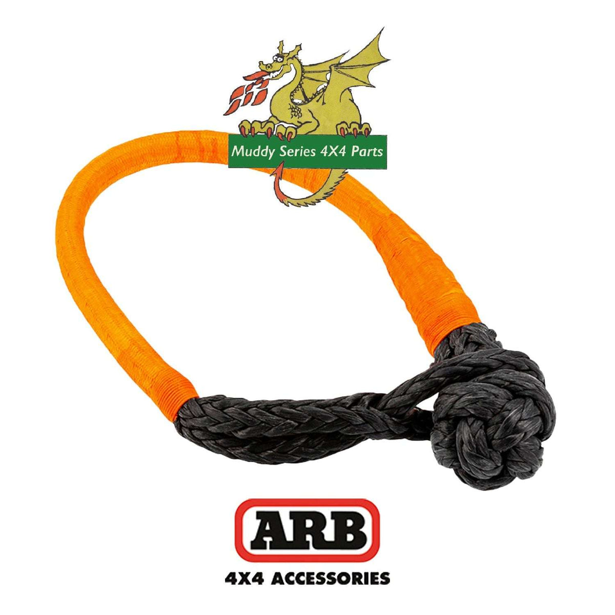 Arb Guy Ropes ARB Soft Connect Recovery Shackle 14.5T UHMWPE Synthetic Rope ARB2018 ...