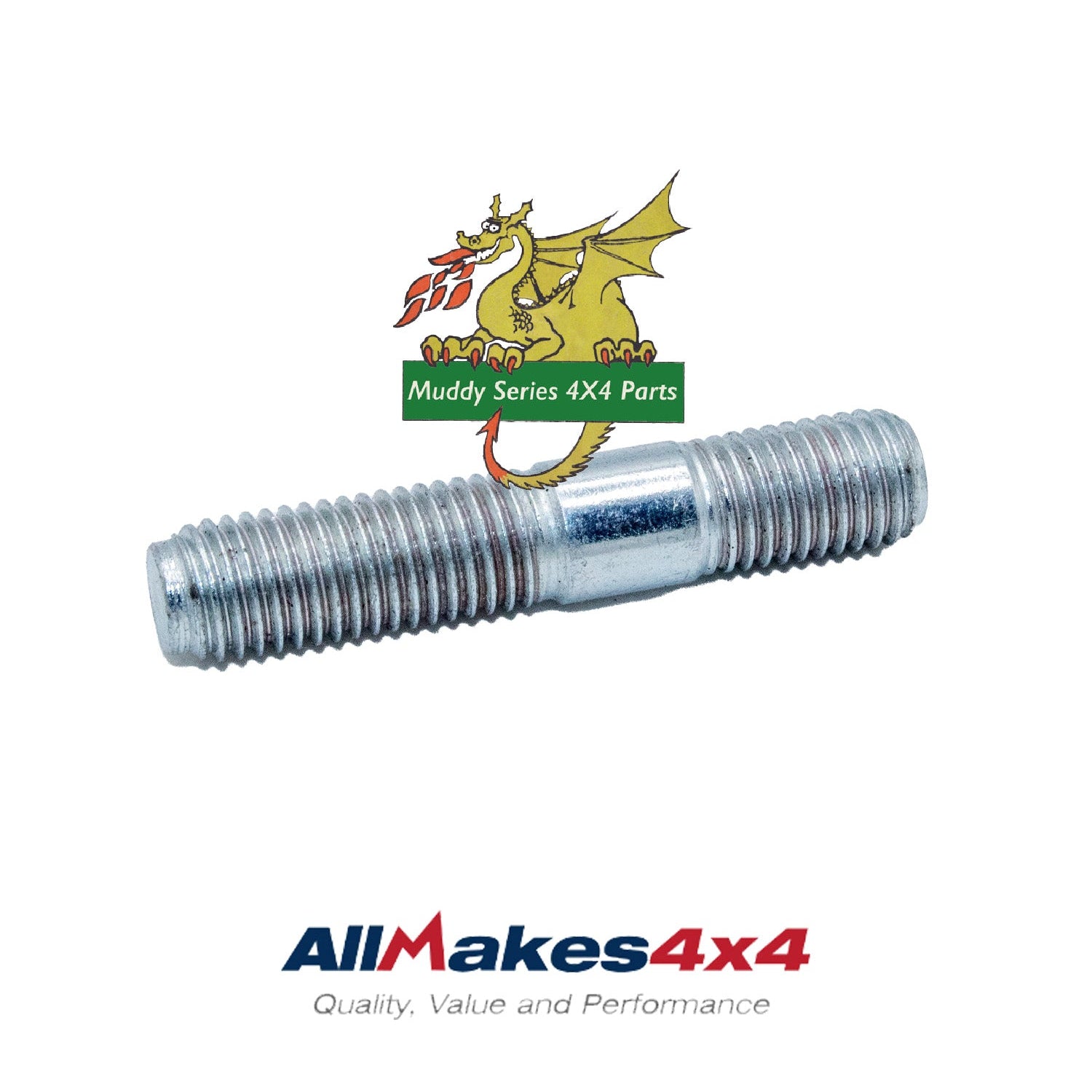 Allmakes Land Rover Series 1 2 2A 3 2.25cc Petrol & Diesel Exhaust Manifold Stud 5/16 UNF x 1 11/16" 3 hole 568664