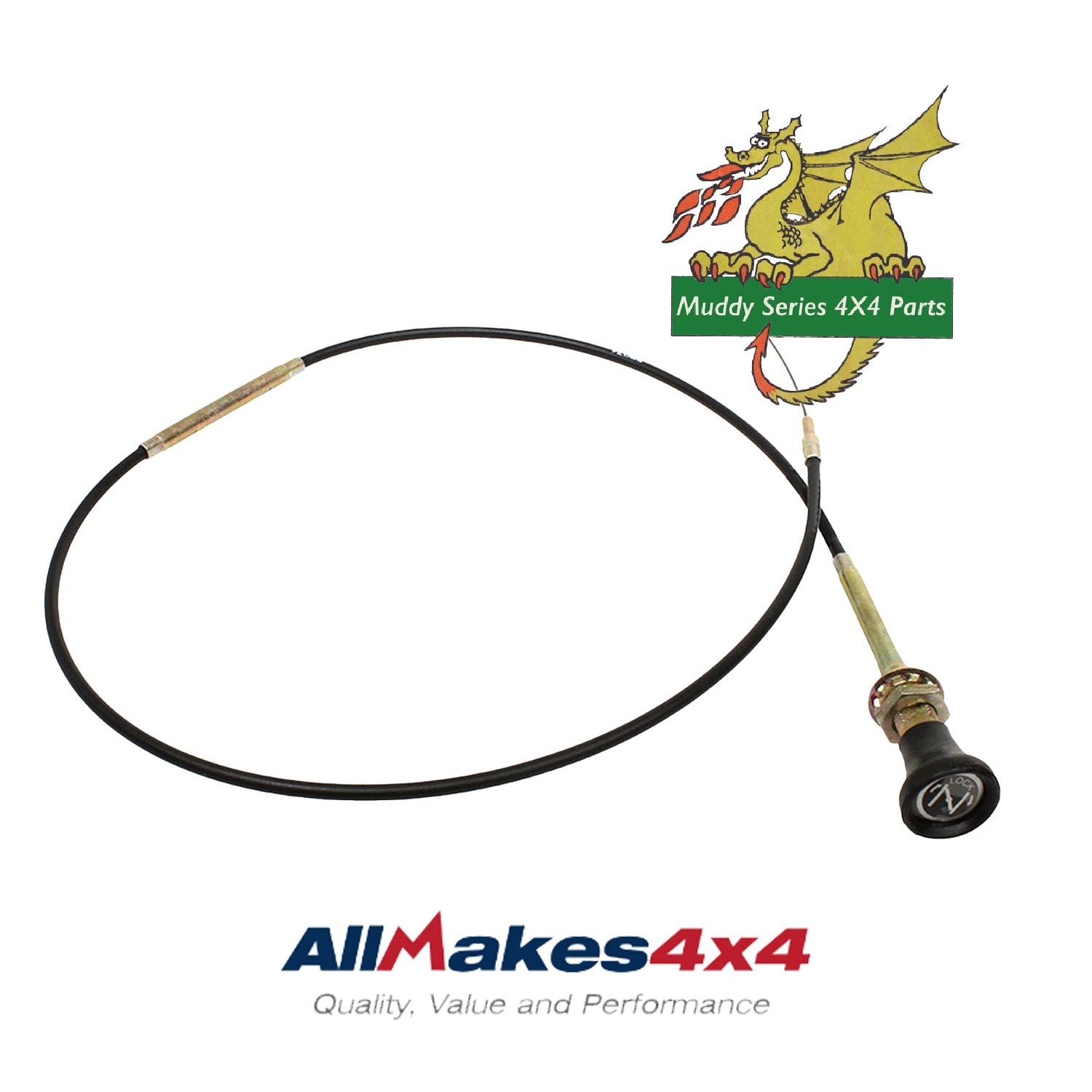 Allmakes Series Choke Cable for 2.25cc 88" RHD 2.6cc 109" LHD Petrol models 599336