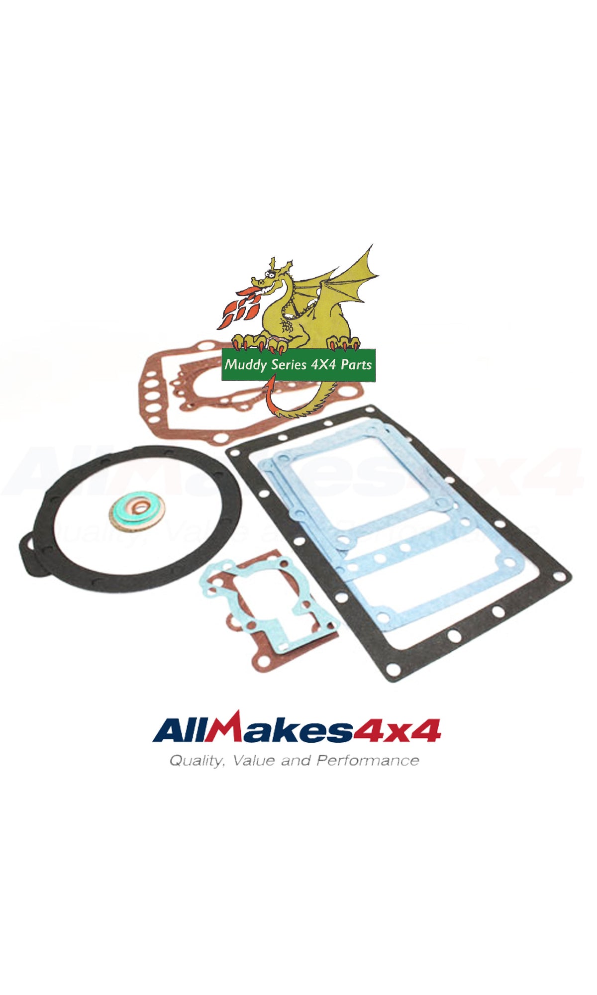 Eurospare Series 109 V8 Gearbox Gasket Set kit 606754