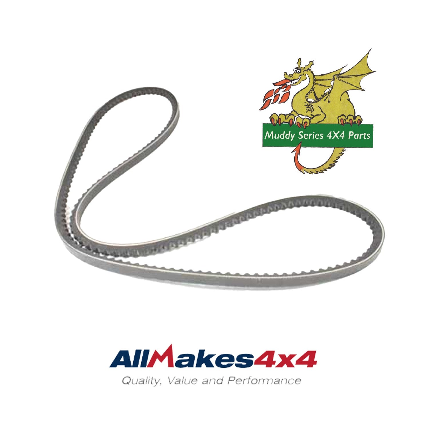 Allmakes Series 3 88" 109" 3.5cc V8 Petrol Fan Auxiliary Drive Belt 613602