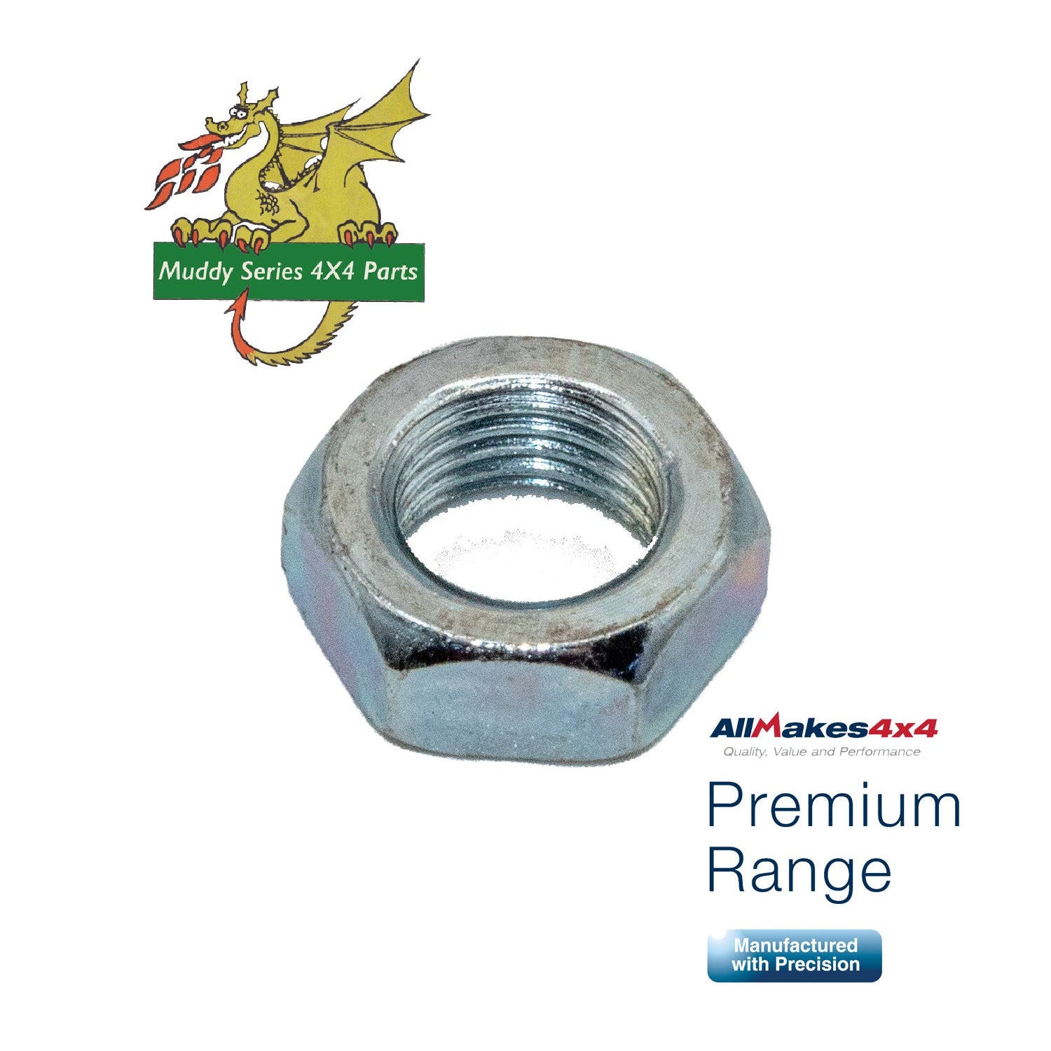 Brake flexi nut 3/8" UNF NT606041L