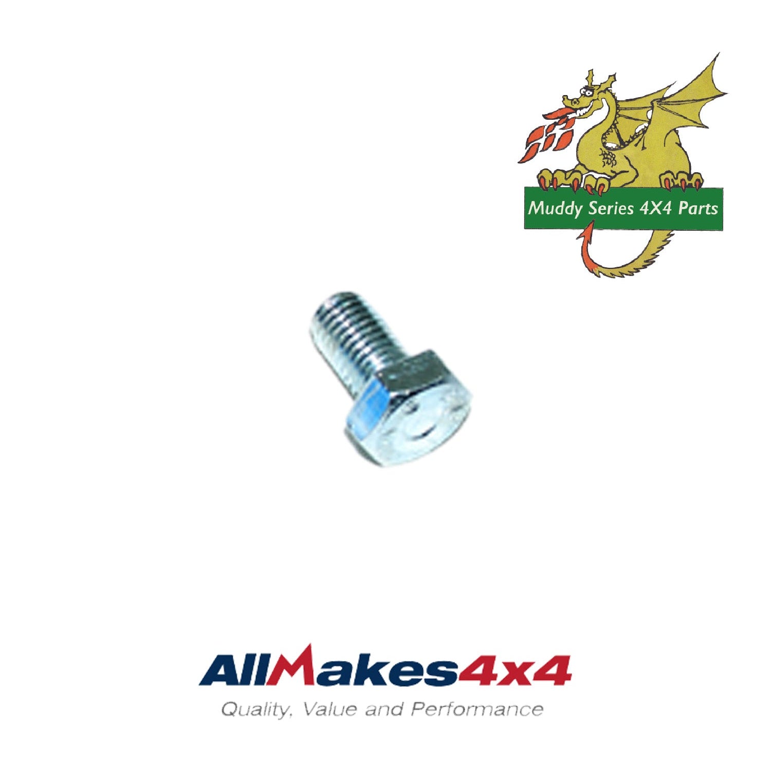 Allmakes Series 3 11" Front Brake Drum Cylinder Bolt 5/16" x 1/2" SH605041L
