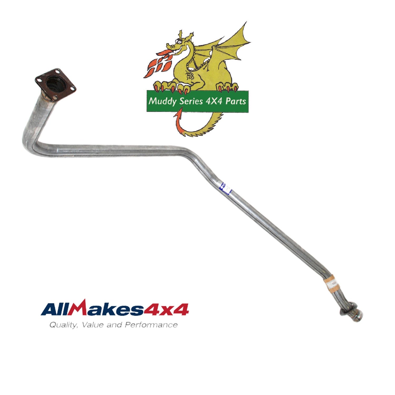 Allmakes Land Rover Series 1 2 2.0 Exhaust 4 bolt Manifold Down pipe Petrol & Diesel 562858
