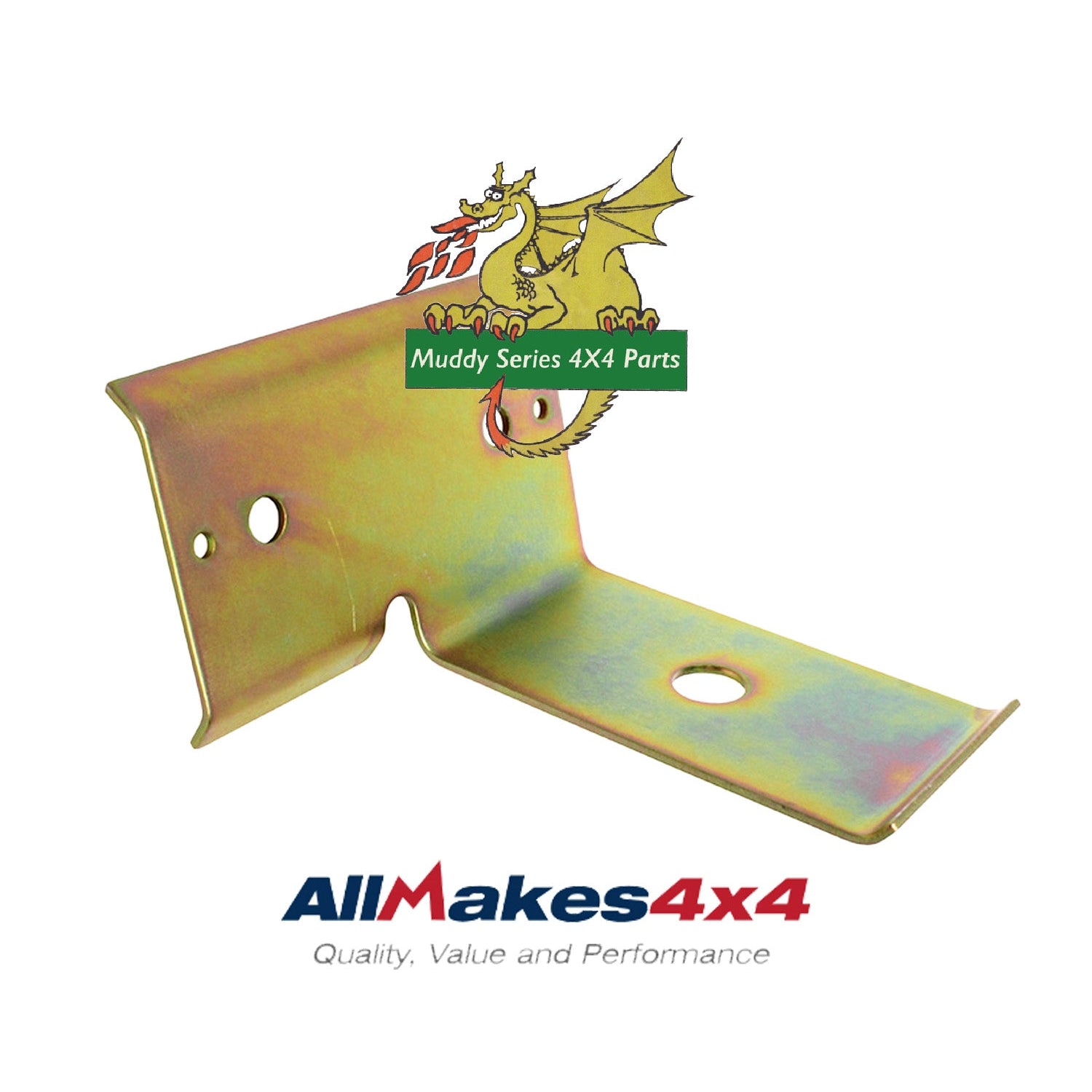 Allmakes Land Rover Series 2 3 88" 109" RH Rear Brake Line Plate NRC7314