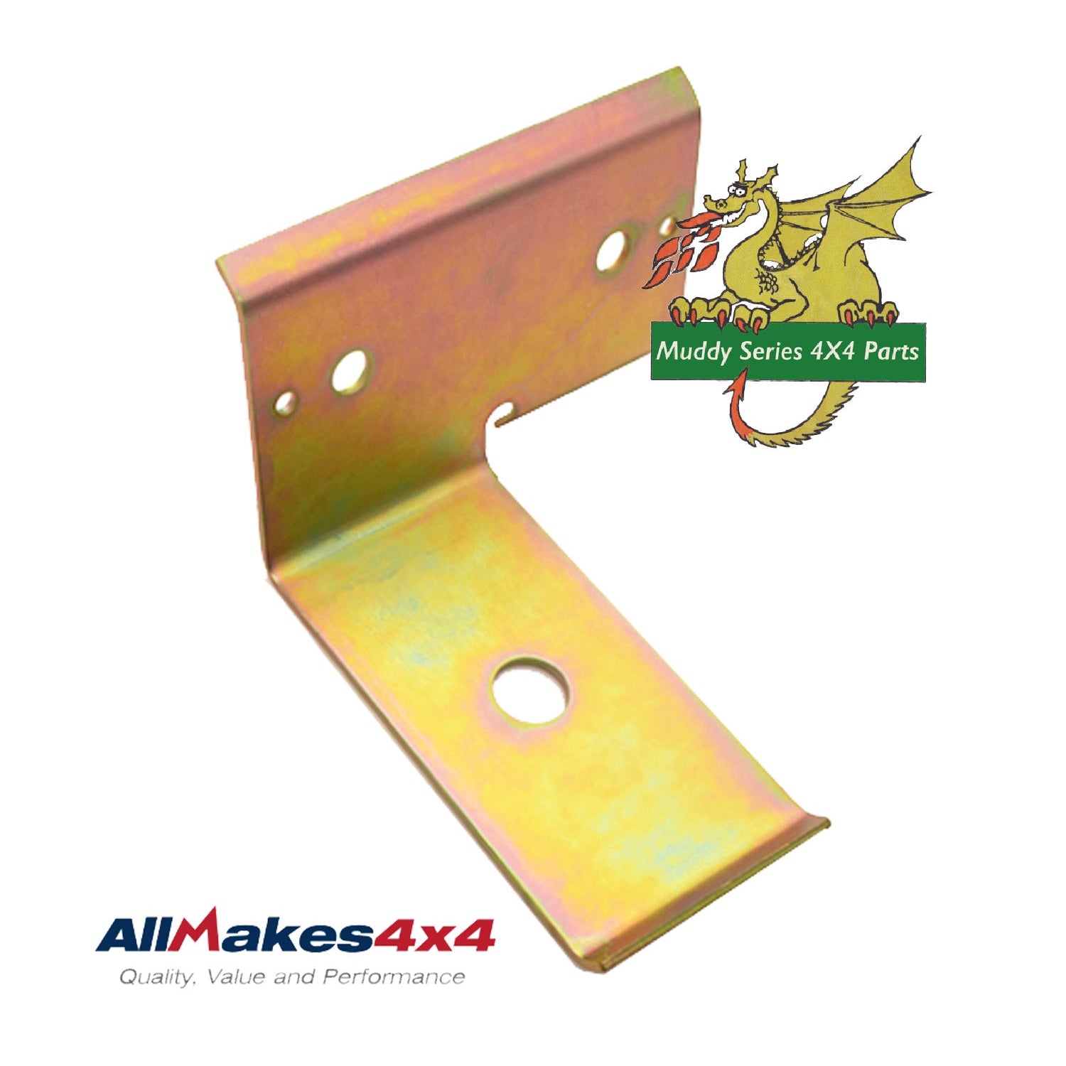 Allmakes Land Rover Series 2 3 88" 109" LH Rear Brake Line Plate NRC7315