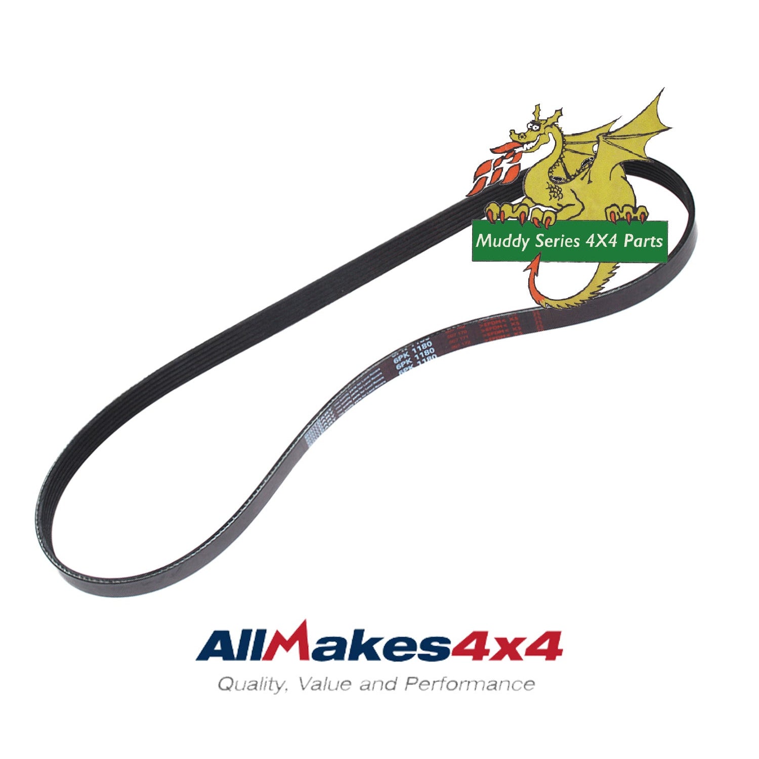 Allmakes Land Rover Freelander 1 2.0 TCIE Auxillery Belt Non Aircon PQS101030