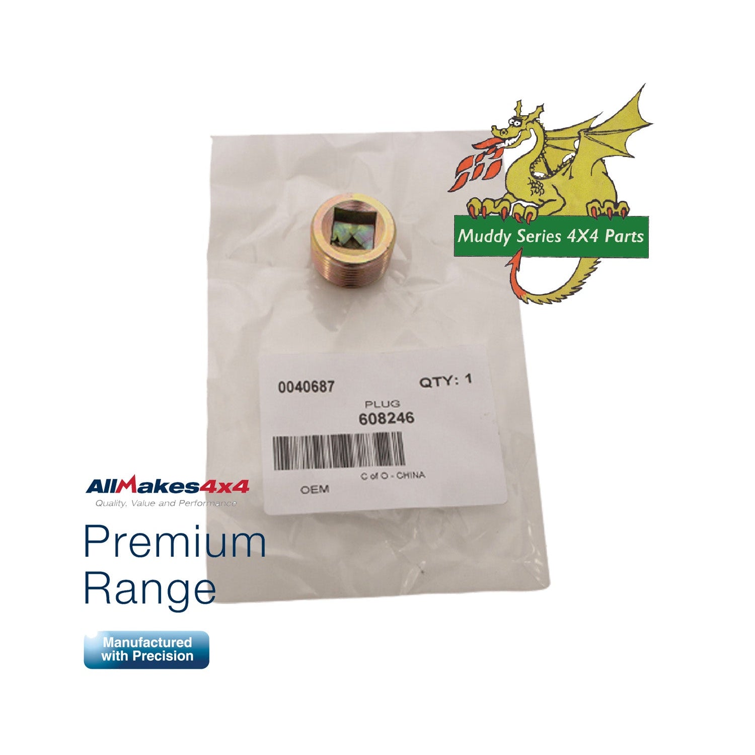 Allmakes PR2 OE Land Rover Series Defender D1 D2 RRC P38 Axle Drain Plug 608246