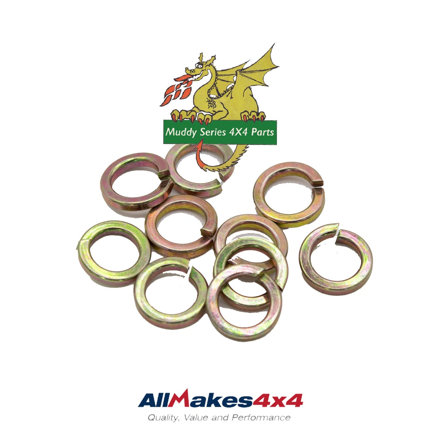 Series 1 2 2A 3 88" 109"  5/16" UNF 8mm Sprung Washer x 10 WM600051L