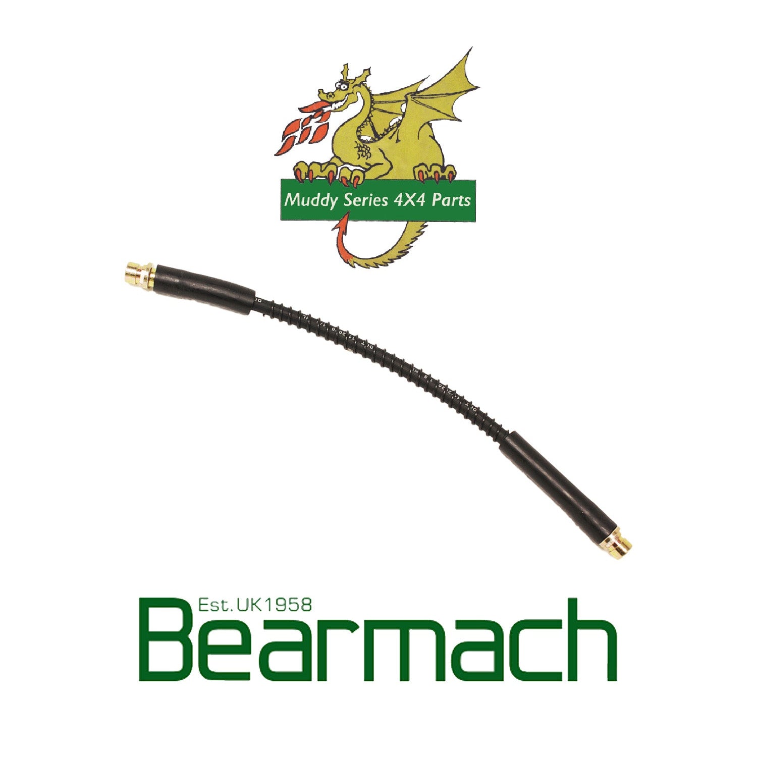 Bearmach Discovery 1 Front Brake Flexi Hose ANR1765 NOS