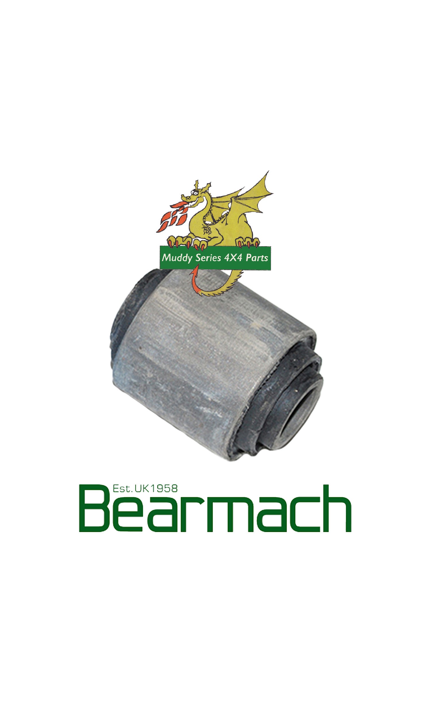 Bearmach Defender Wolf Rear Fulcrum Top Link Bush M16 bolt type ANR4164