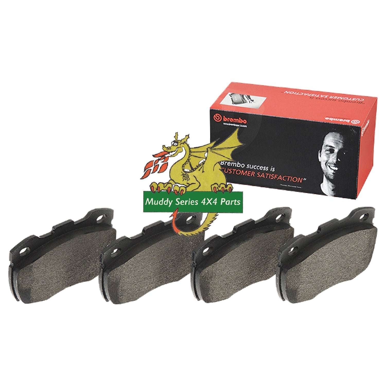 Brembo Defender 90 110 130 Front Brake Pads Vented Disc SFP000260 P44015