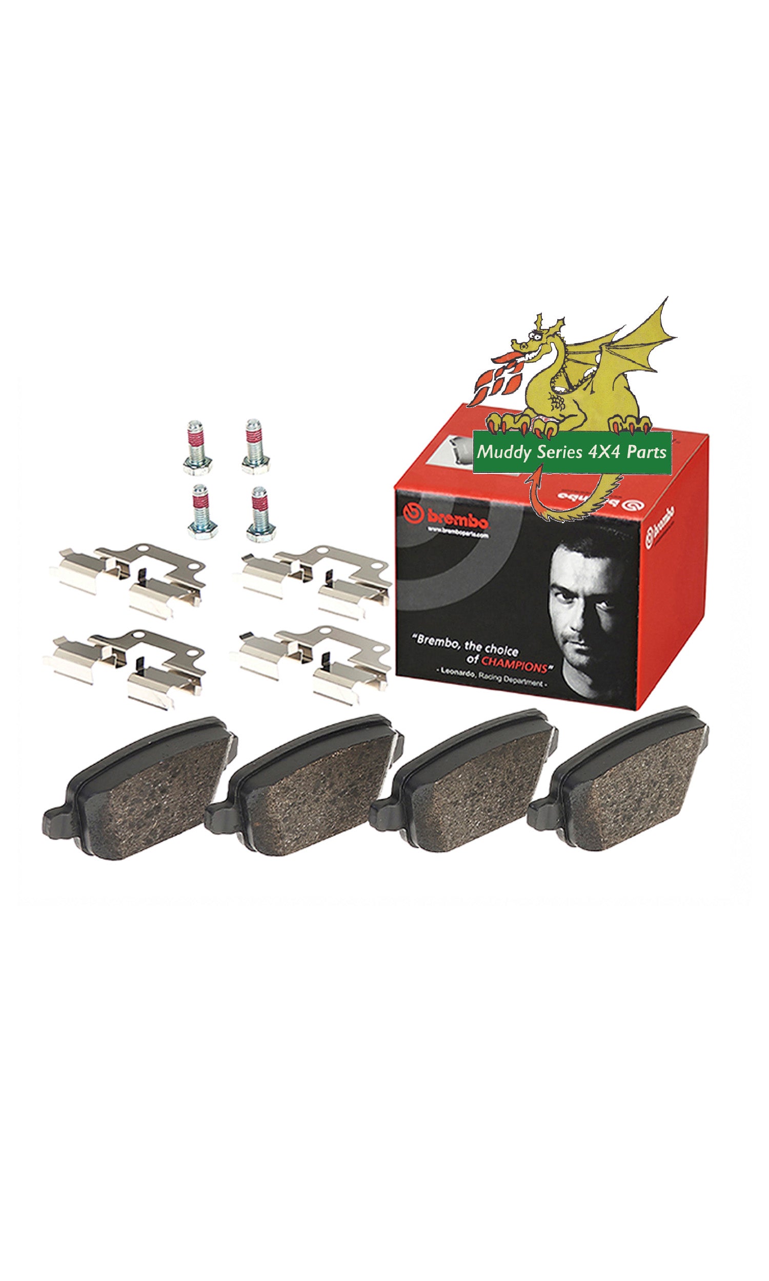 Brembo Rear Brake Pad Kit LR134697 Freelander 2