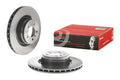 Brembo Front Single Vented Brake Disc LR031843 Range Rover 2002 to 2012