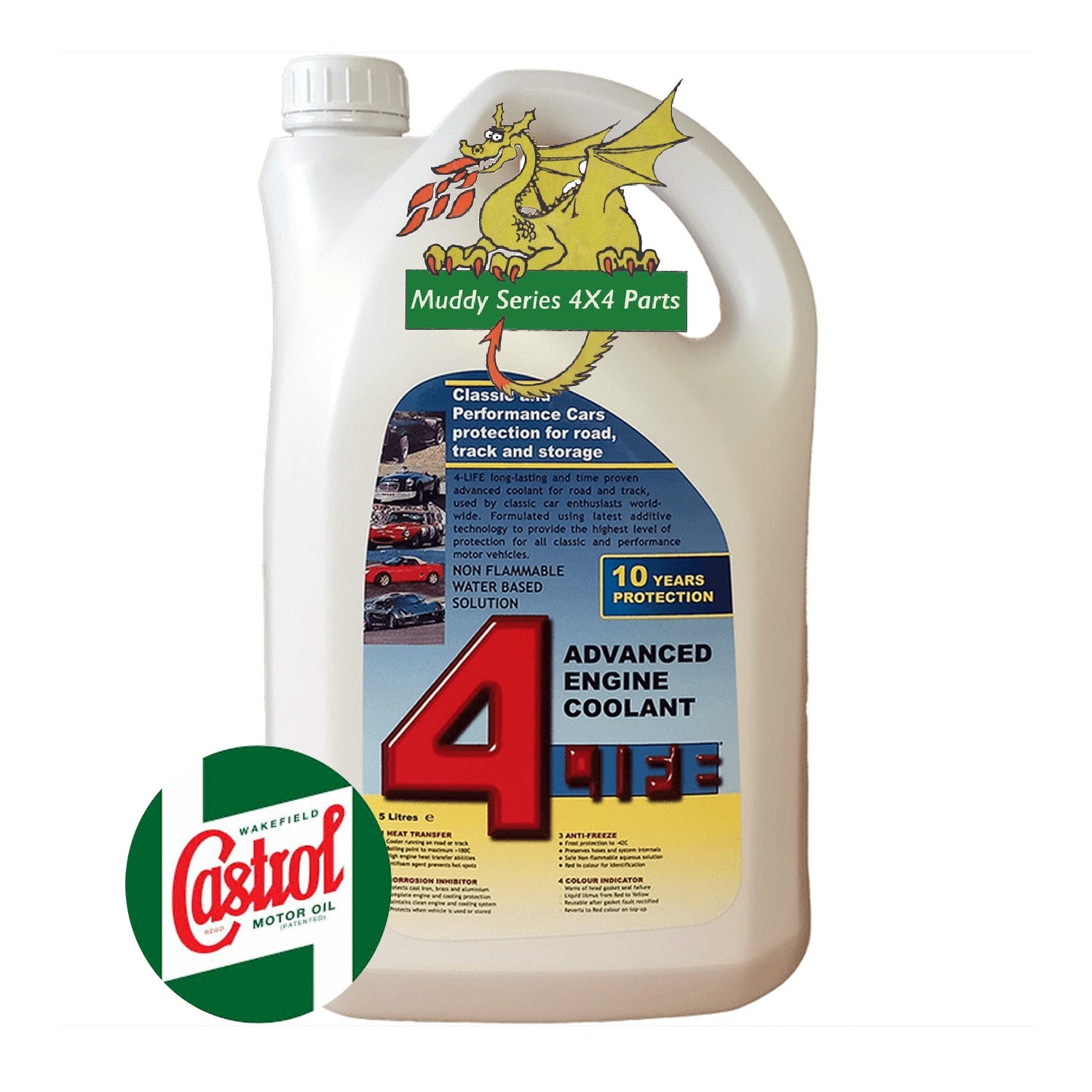 Castrol Classic 5 litres 4Life Waterless Coolant FLC5