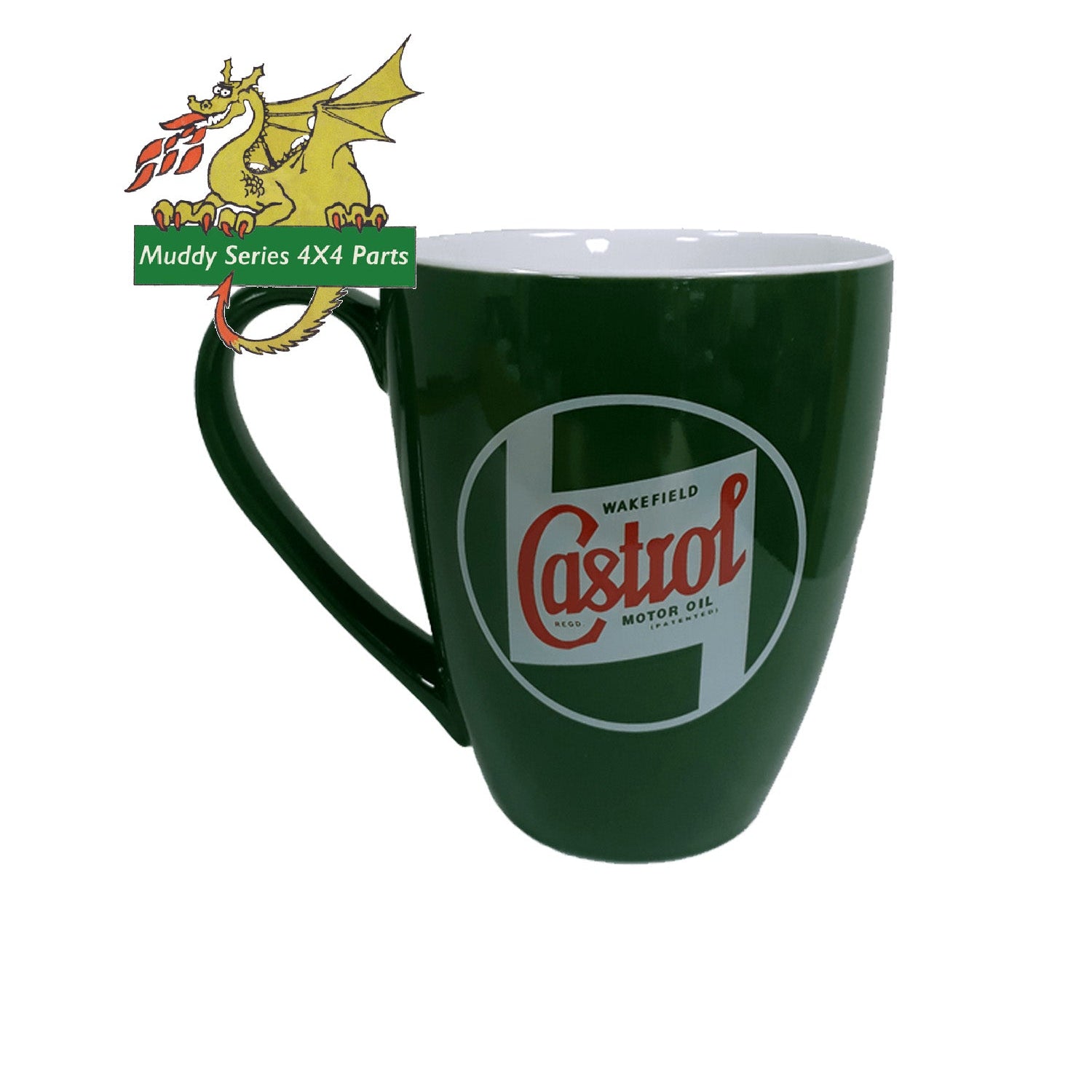 Castrol Oil Green China Mug STR555