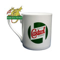 Castrol Oil White China Mug STR586