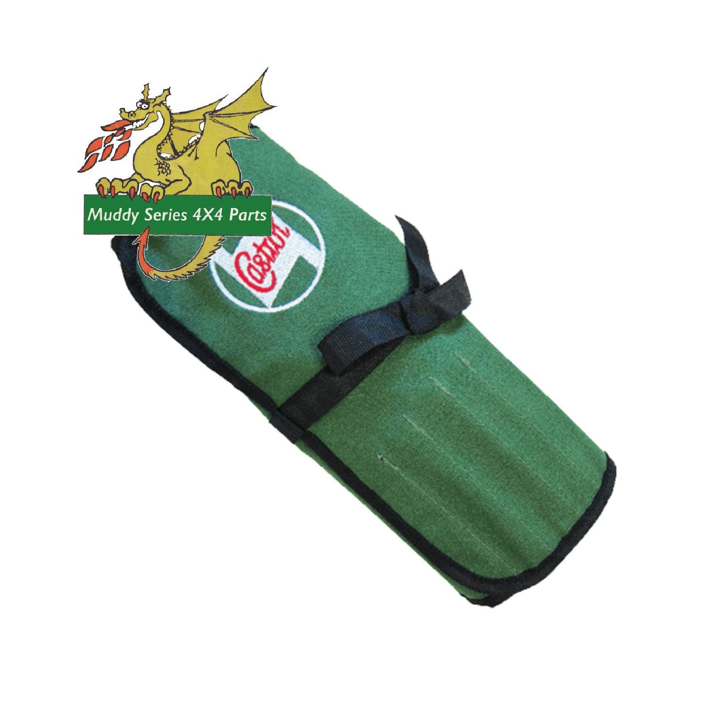 Castrol Oil Canvas Tool Roll 15 pockets STR589