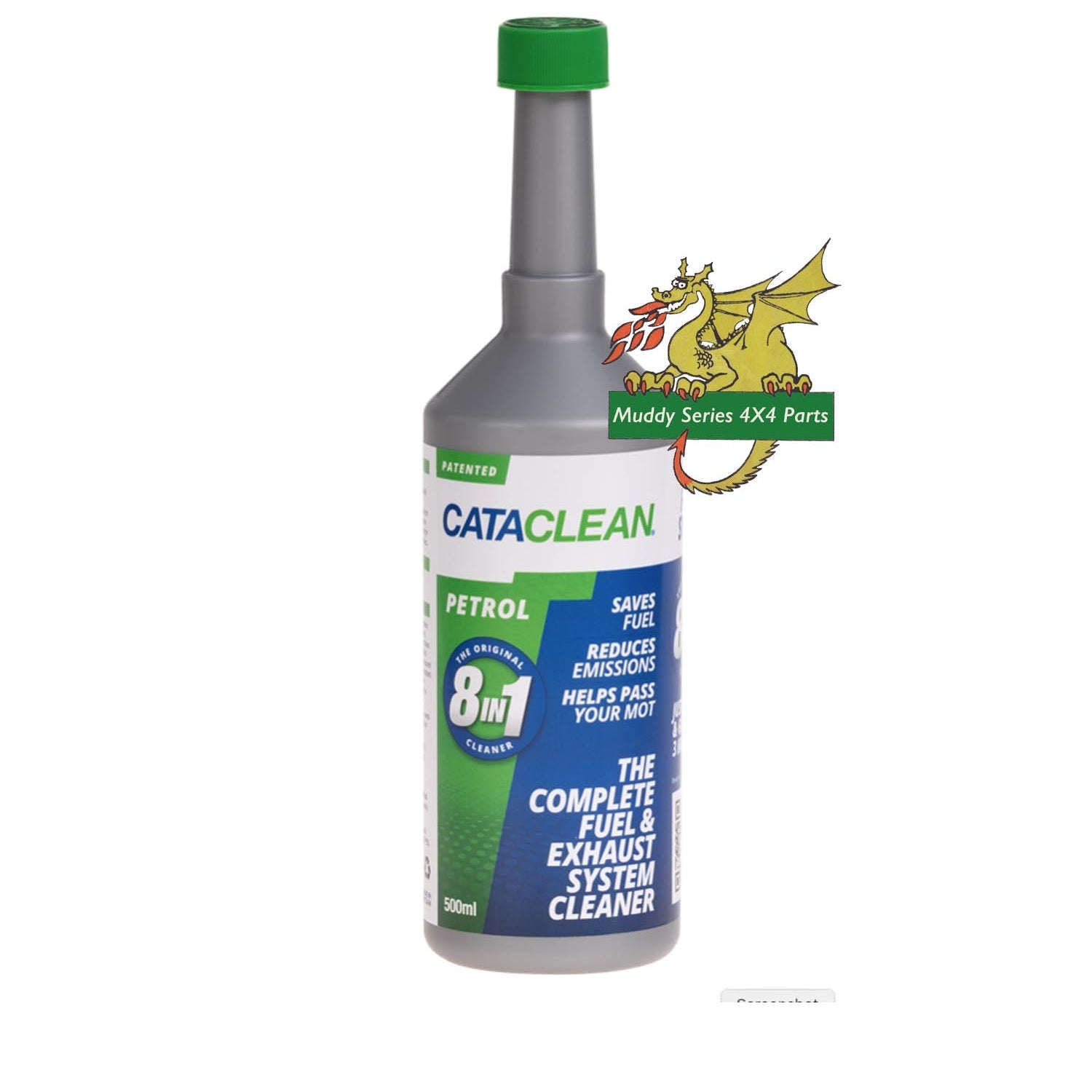 Cataclean® Petrol 500ml Exhaust & Fuel system Treatment Cleaner CAT001