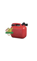Cosmos Diesel Fuel Jerry  Can Red Petrol Plastic & Nozzle 5 Litre