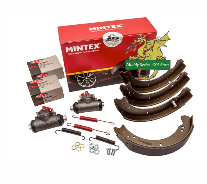 Delphi Land Rover Series 2 2A 3 Front Brake Kit OE DA6042G up to 1980