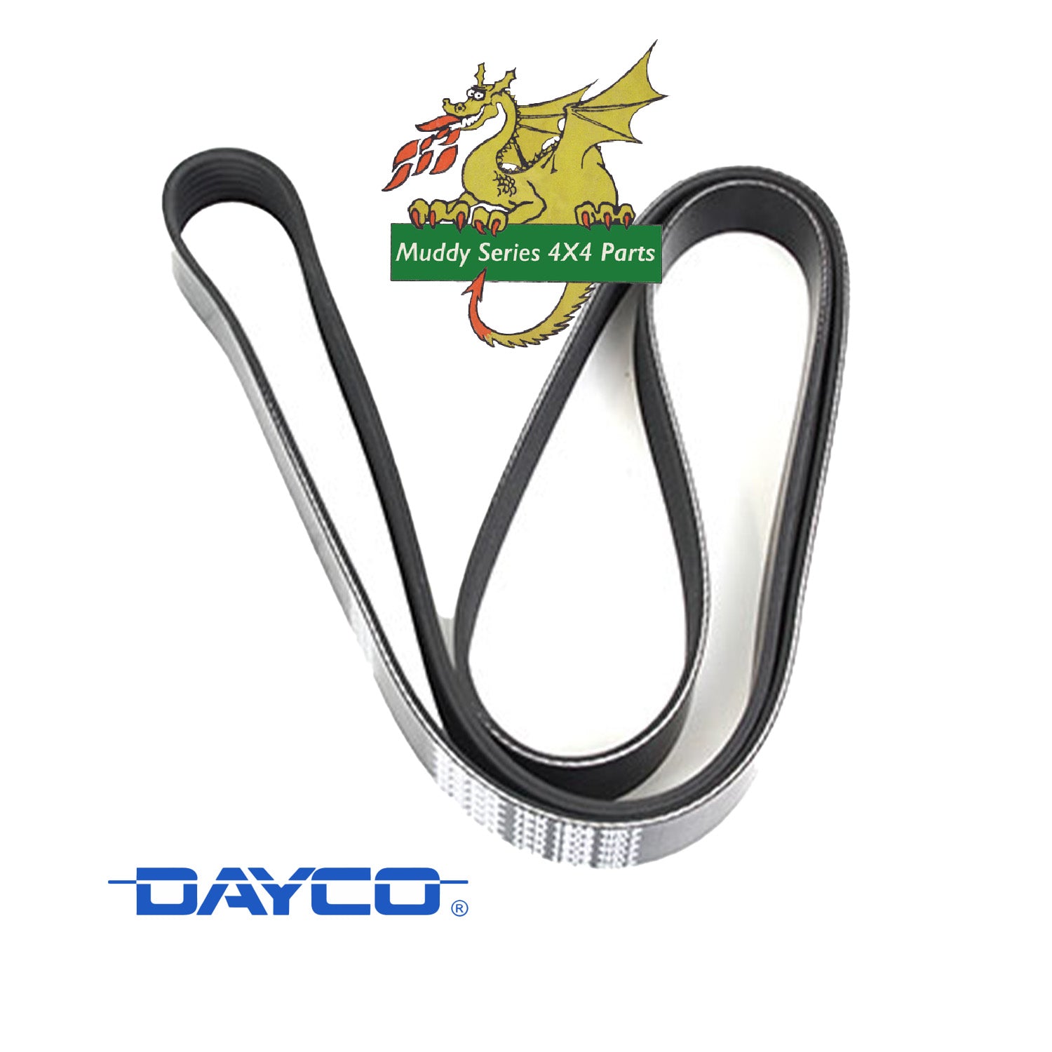Dayco Discovery 2 TD5 Auxillery Fan Belt No ACE with A/C PQS101500