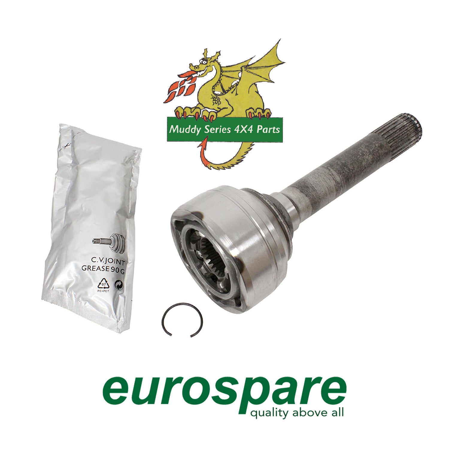 Eurospare Defender Front Axle 23 to 10 Spline Diff CV Joint AEU2522