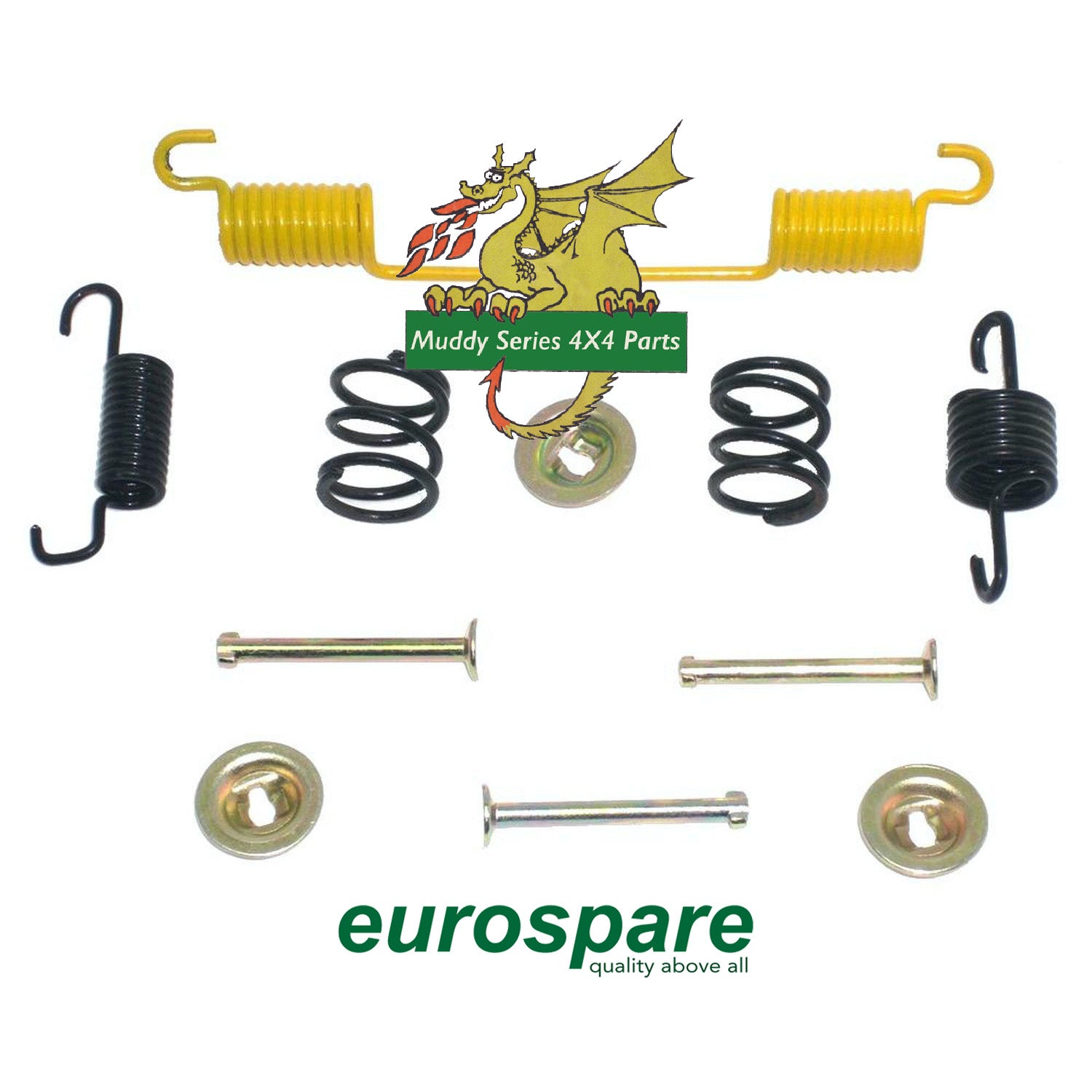 Eurospare Defender D1 RRC P38 Hand Brake Spring kit ICW100050