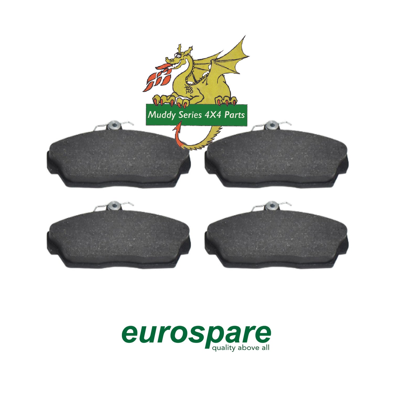 Eurospare Front Brake Pad Set Freelander 1 SFP100360