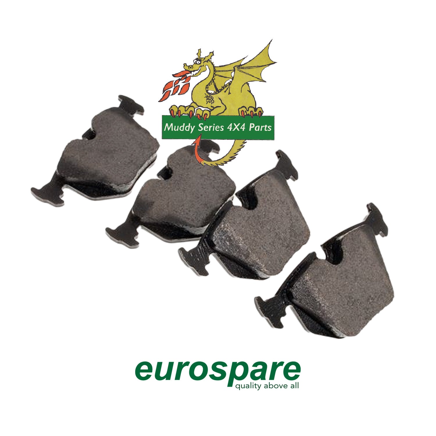 Eurospare Rear Brake Pad Set Range Rover L322 SFP500210