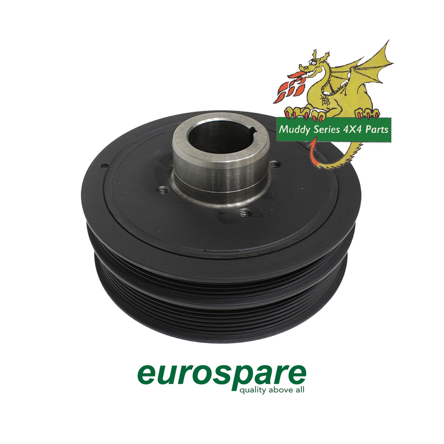 Eurospare 300TDI Engine Crankshaft Damper Pulley ERR2220