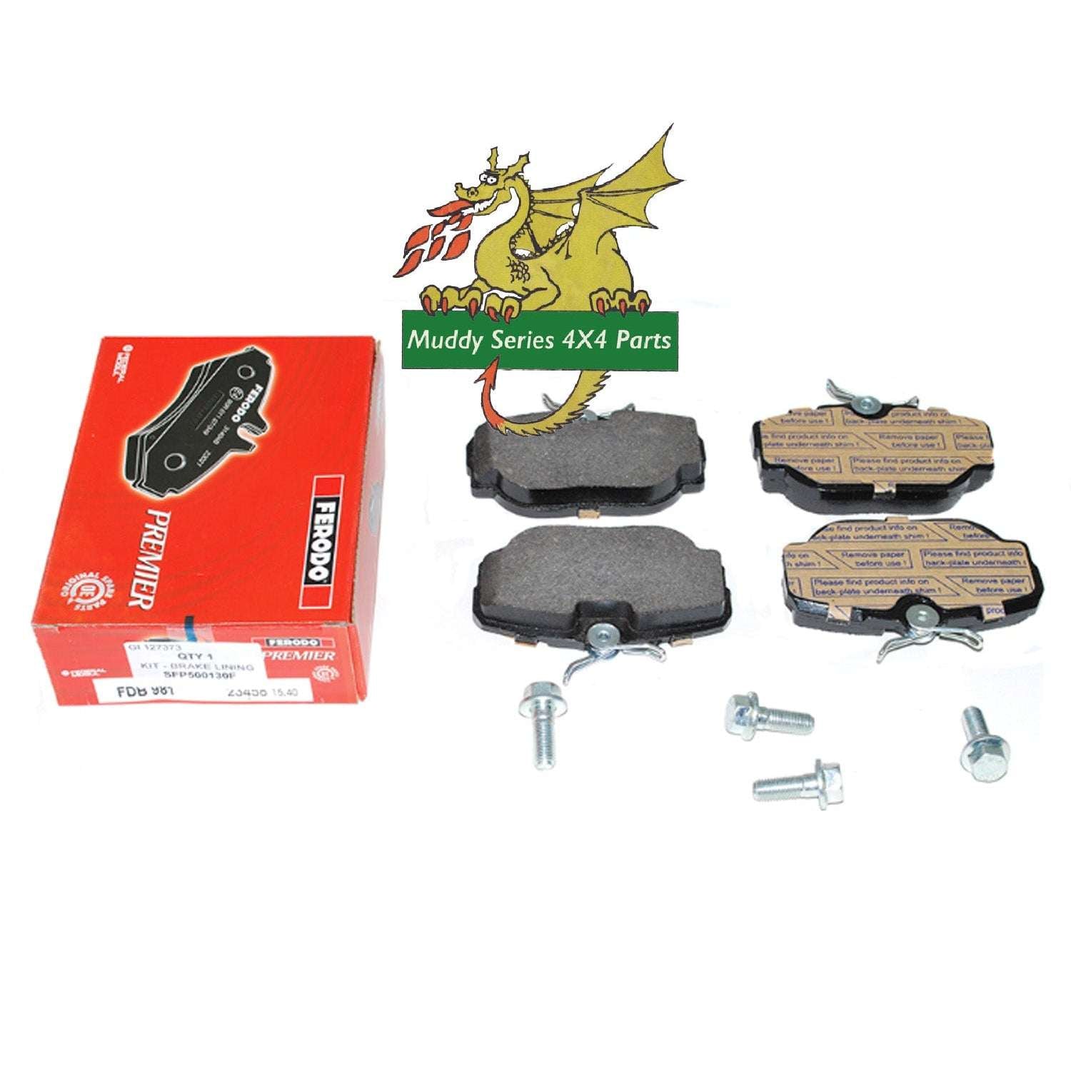 Ferodo Discovery 2 P38 Rear Brake Pads Set SFP500130 FDB981