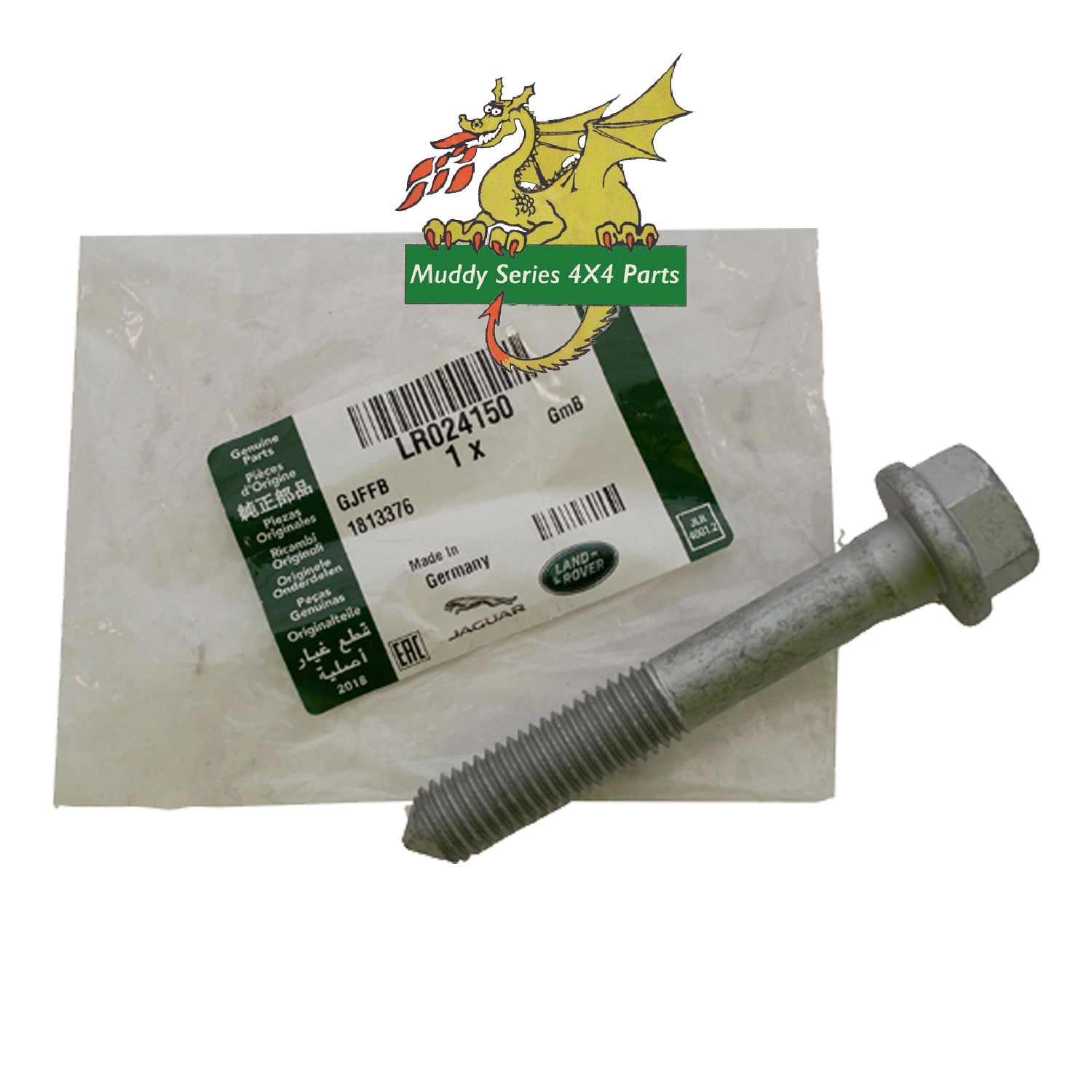 Genuine Freelander 2 Front Wishbone Rear Bush Bolt LR024150