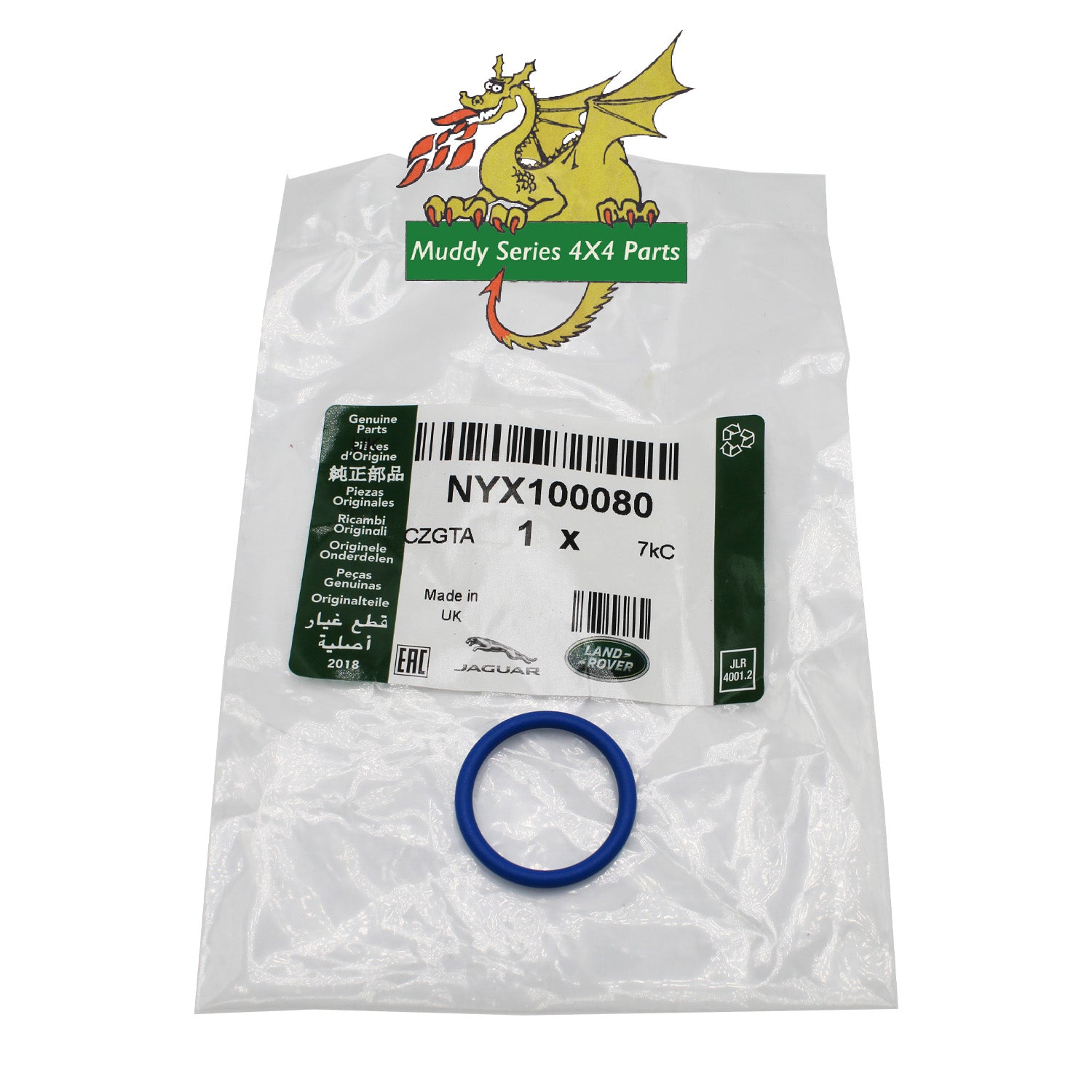 Genuine Land Rover TD5 Injector Harness Oil Seal NYX100080