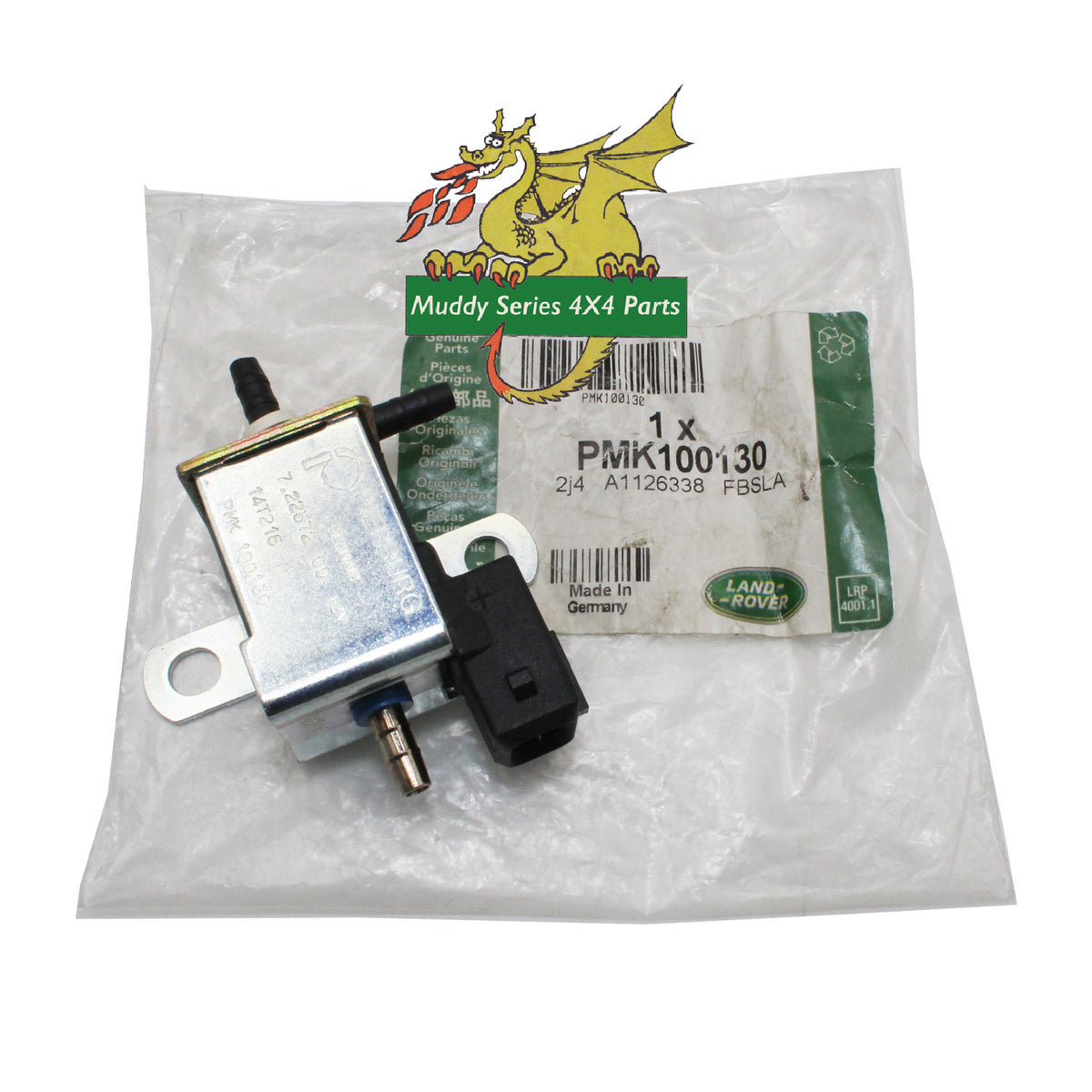 Genuine Land Rover Waste Gate Control Valve PMK100130