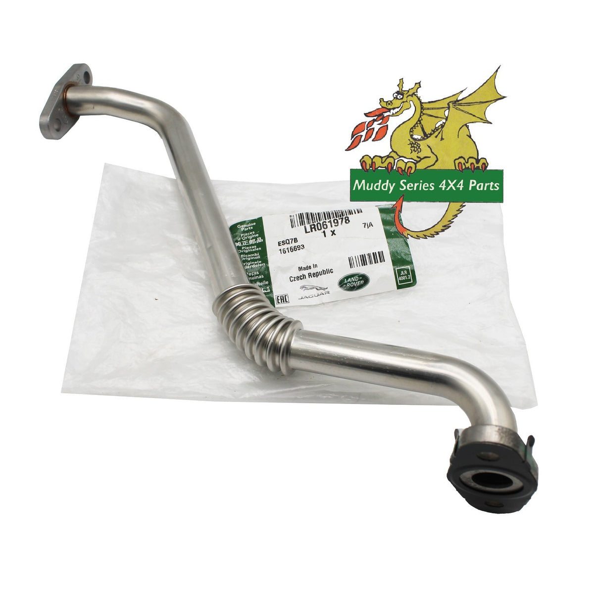 Genuine Land Rover 3.0 V6 Turbo Oil Return Pipe LR061978
