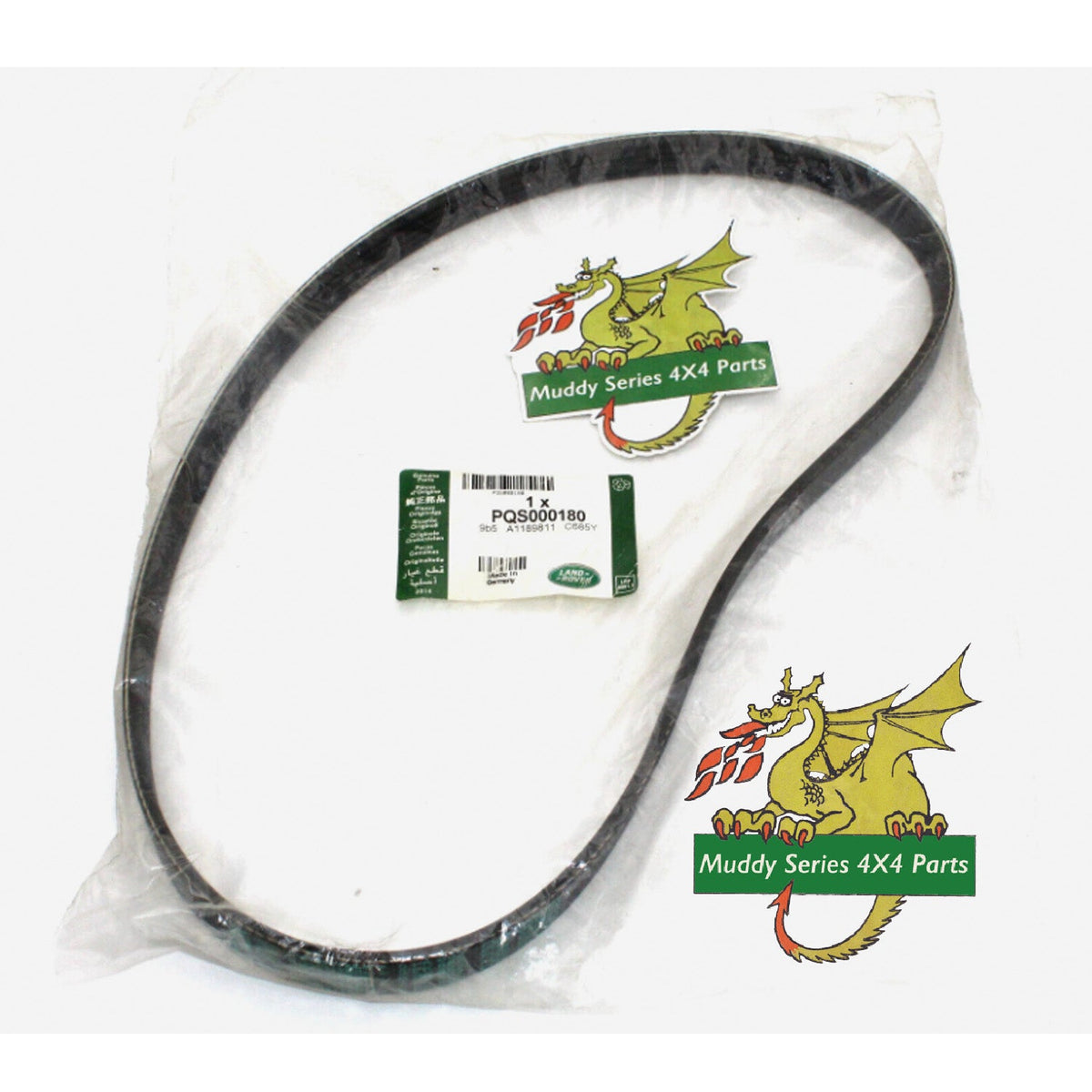 Genuine Land Rover Freelander 1 TD4 2.0 Auxiliary Aircon Belt PQS000180 from VIN2A000001