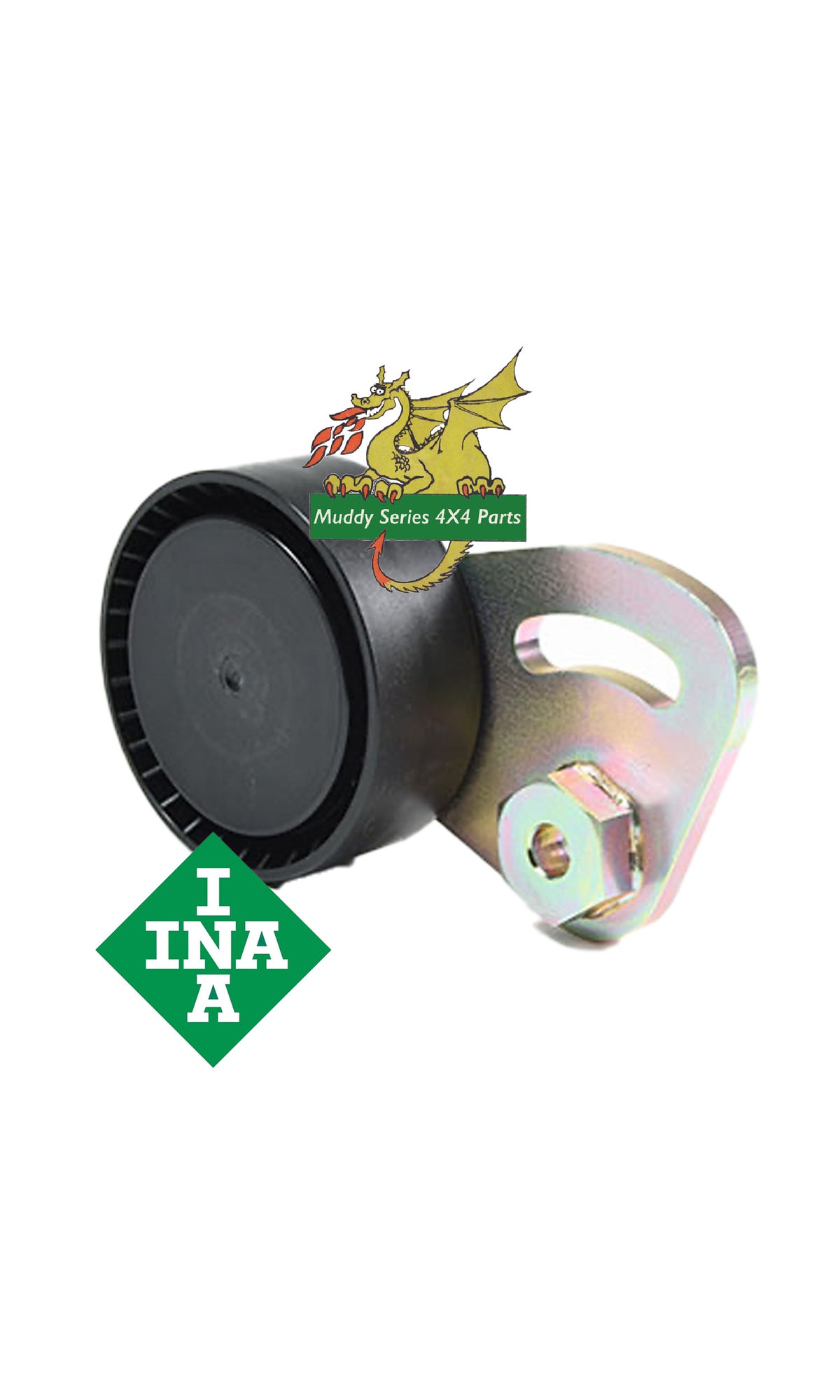 INA Land Rover Freelander 1 TD4 2.0 Auxiliary Aircon Belt Tensioner PQG100340L