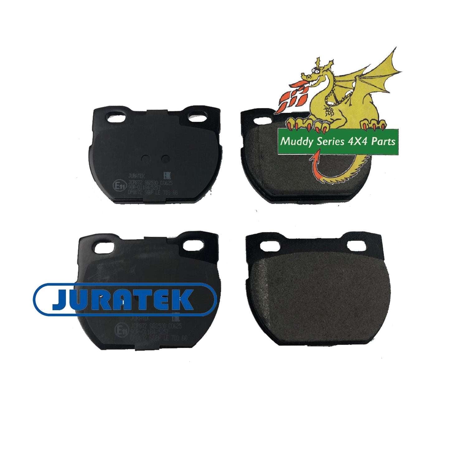 Juratek Defender 110 130 Rear Brake Pads Solid Disc SFP000250 JCP872