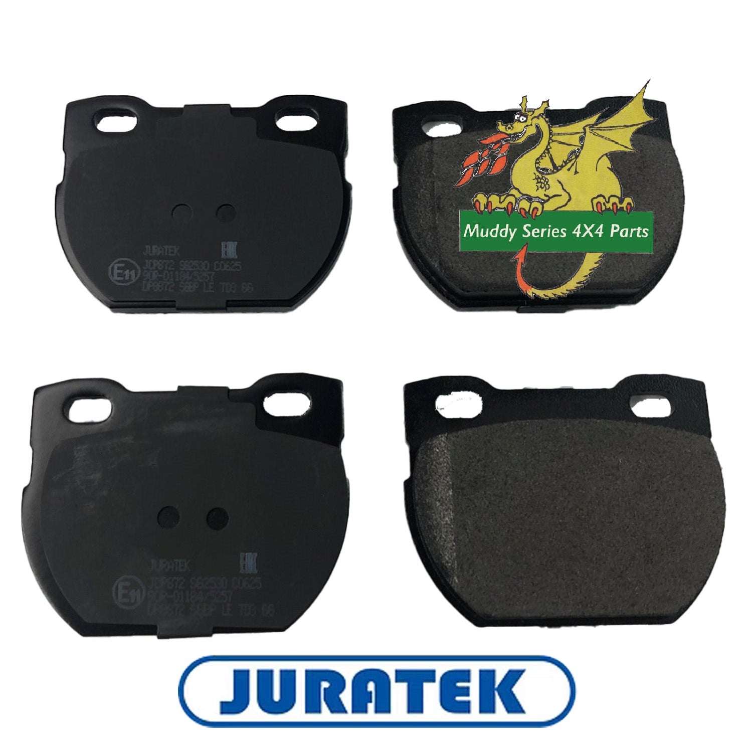 Juratek Defender 90 Rear Brake Pads Solid Disc SFP000280 JCP872
