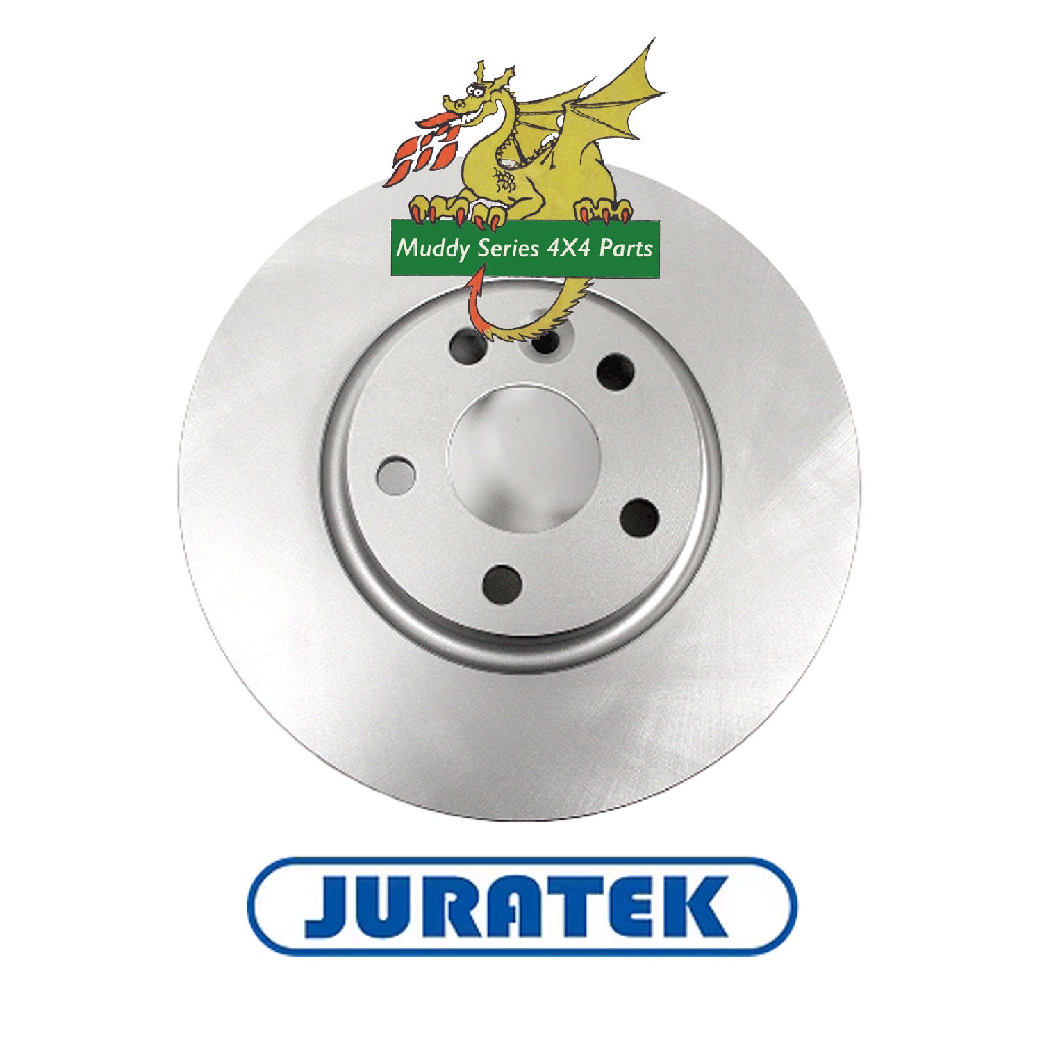 Juratek Rear Solid Brake Disc Evoque LR027123 FOR143