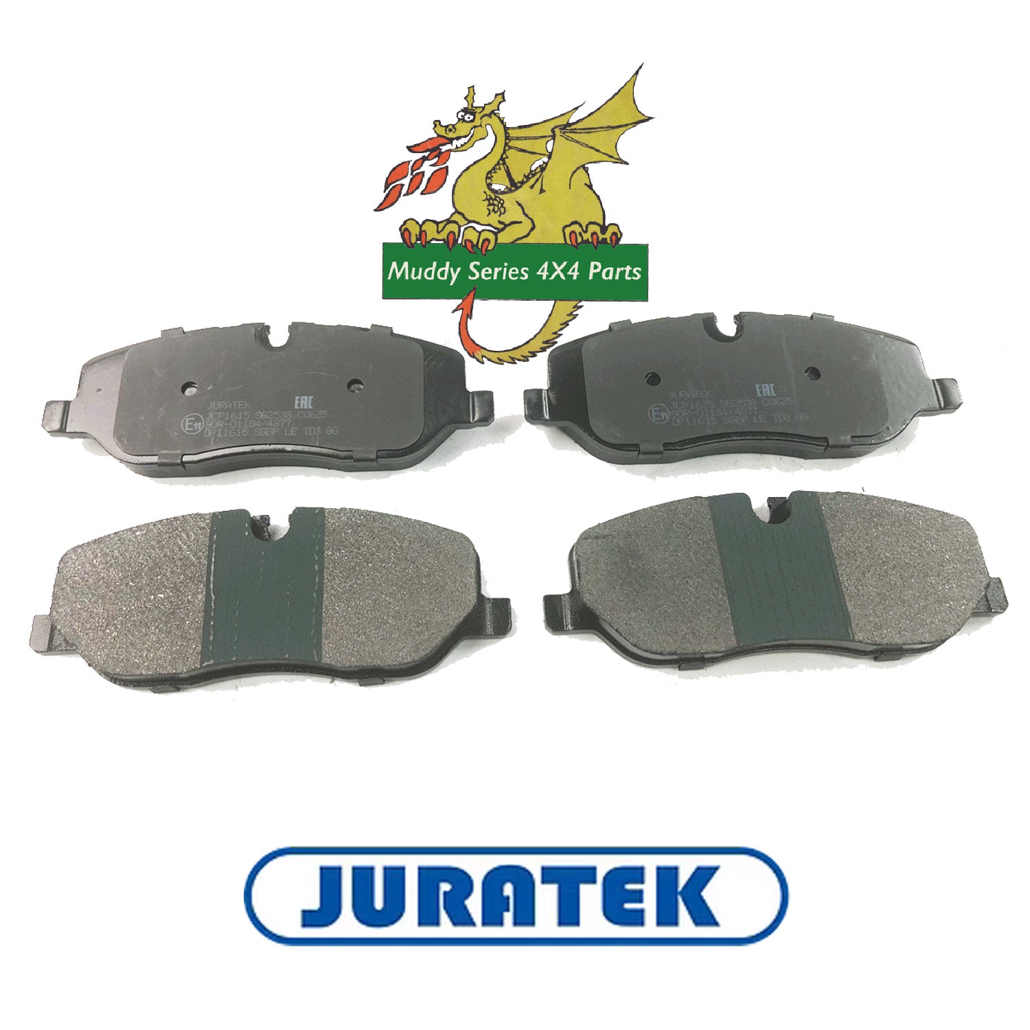Juratek Rear Brake Pad Set Discovery 3 & 4 RRS LR134694 JCP1615