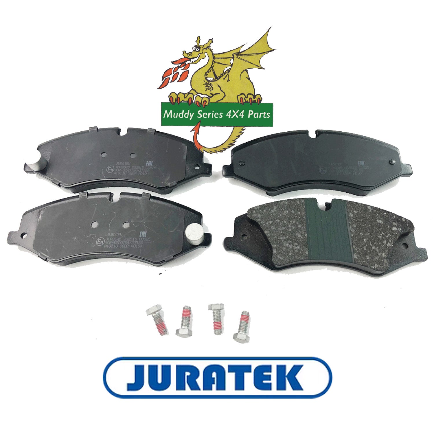 Juratek Front Brake Pad Set New Defender Discovery 4 RRS LR134700 JCP8045