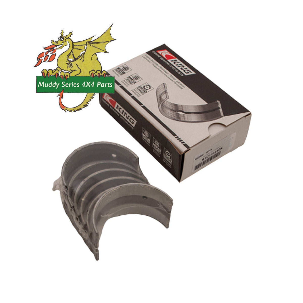 King Bearings Land Rover Series 2.25 Engine Standard Main Shells