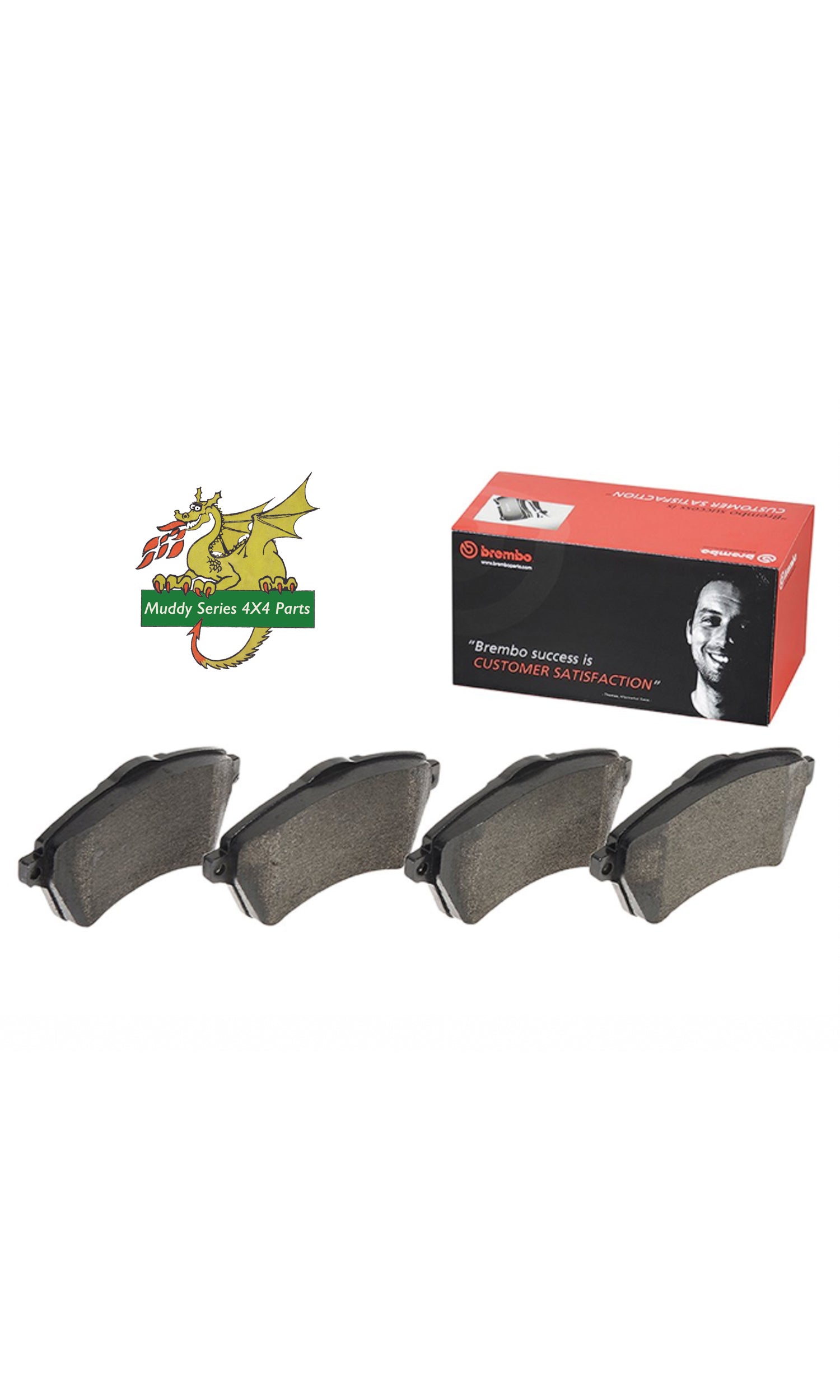 Brembo Front Brake Pad LR021899 Freelander 1