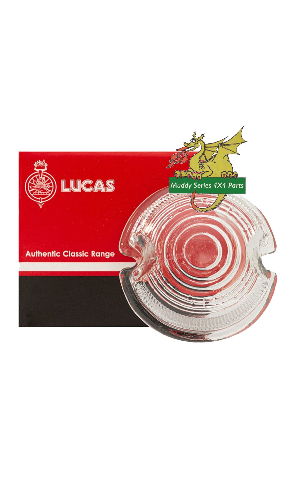 Lucas Land Rover Series 2 L638 Glass Lens 514150