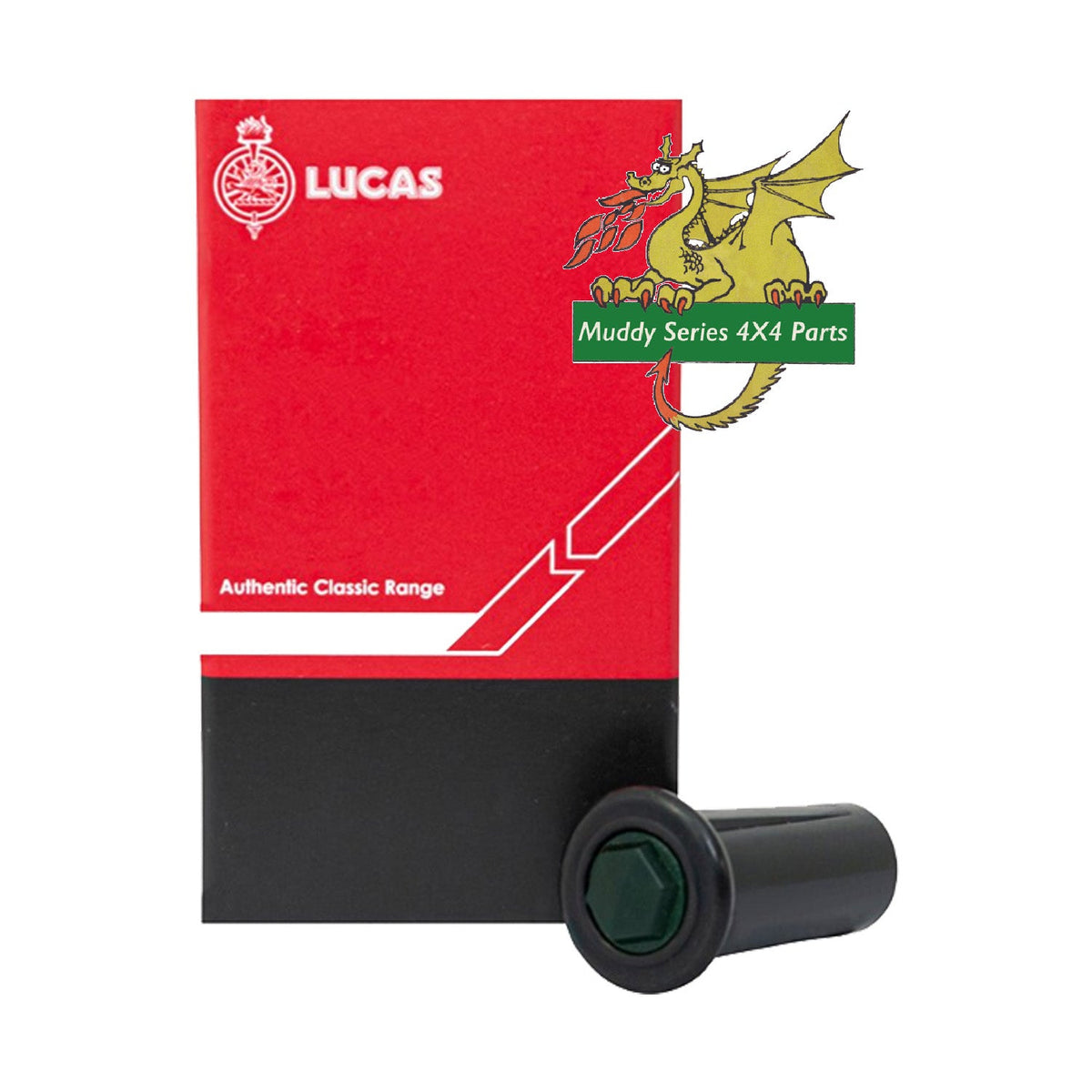 Lucas Land Rover Series 3 101 Green Flasher Light & Bezel 579027 54363339