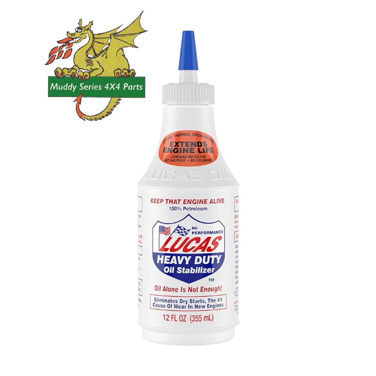 LUCAS HEAVY DUTY OIL STABILIZER 355ML 40686A