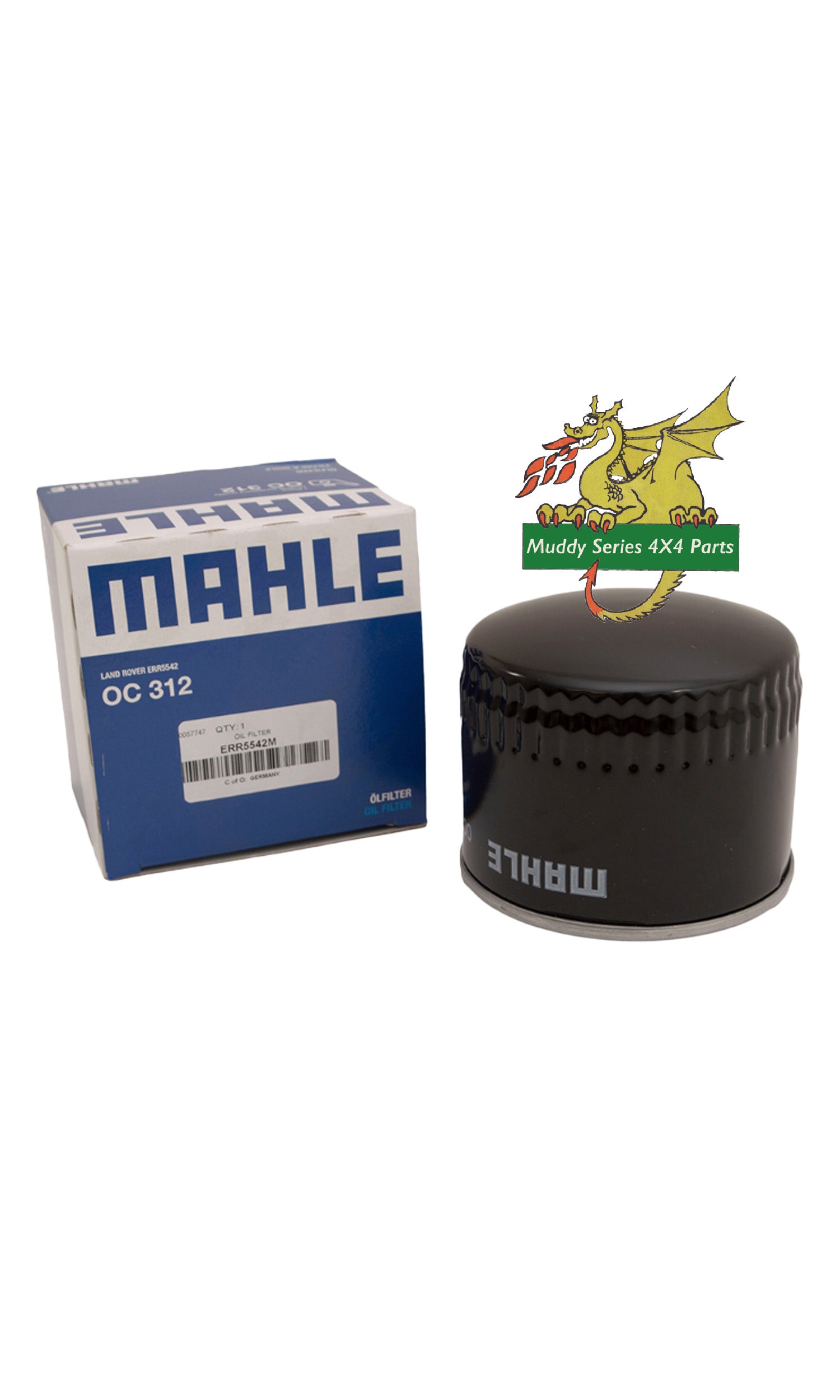 Mahle Land Rover Freelander 1 2.0 TCIE Oil Filter ERR5542