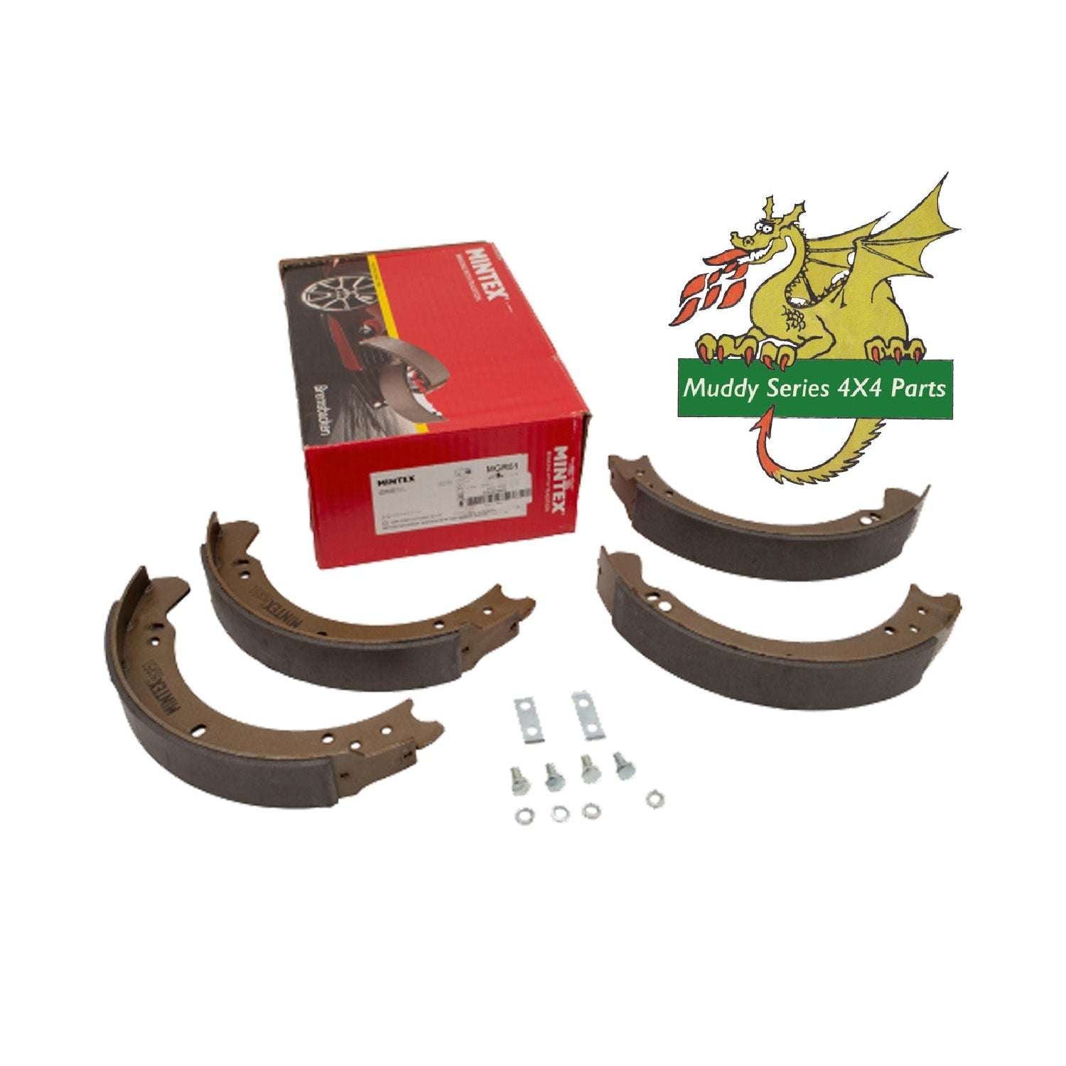 Mintex Series 1 2 2A 3 10" Brake Drum Shoes STC2796 MGR51